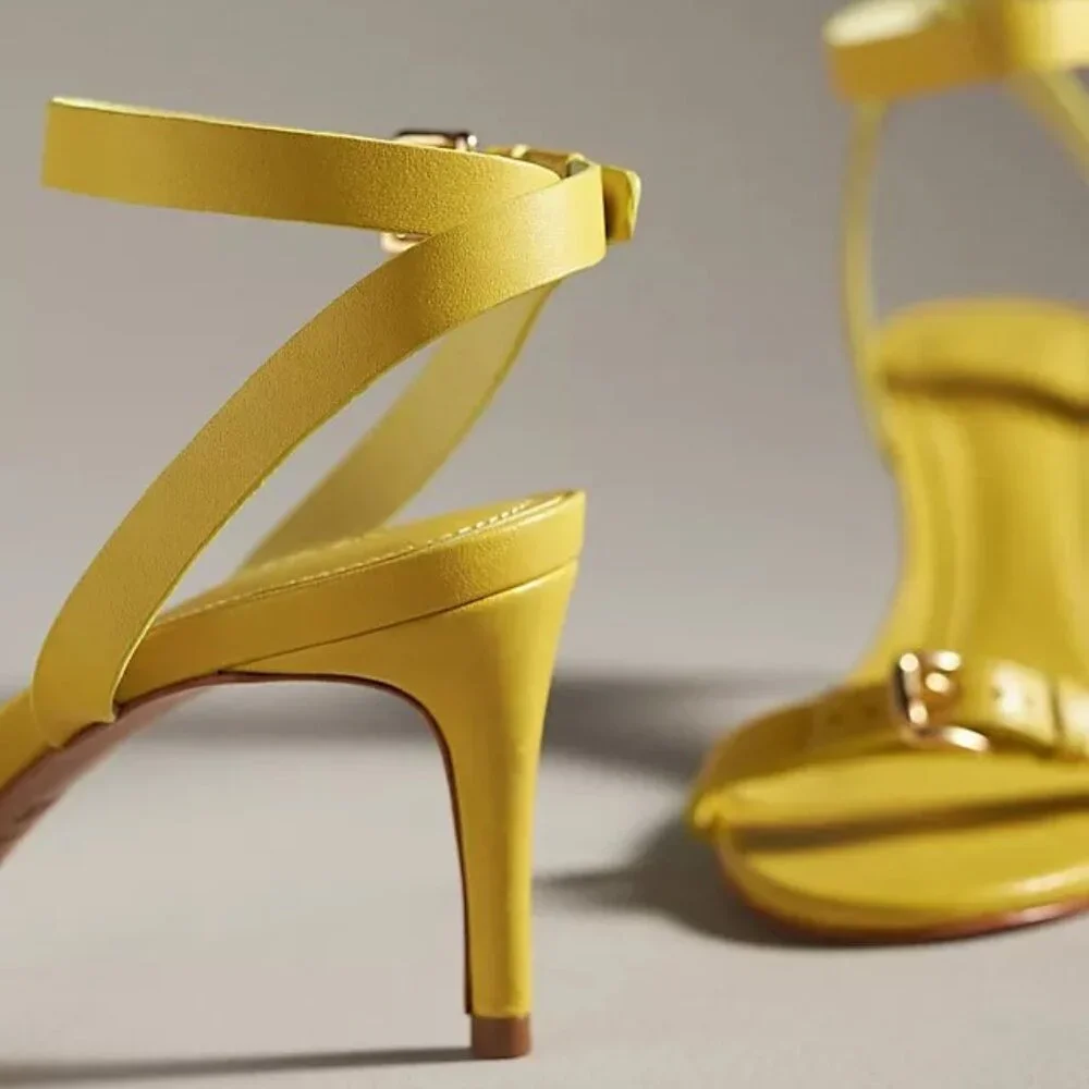Schutz Aurora Mid Stiletto Heels - Picture 7 of 16